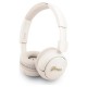 слушалки,слушалки,guess,logo,script,headphones,beige