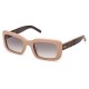 слънчеви,очила,слънчеви,очила,k,way,kw0007,58f,sunglasses,matte,beige,brown,mirror