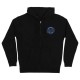 блуза,мъжки,пуловери,creature,finest,strike,hoodie,full,zip,sweatshirt,black,(black)