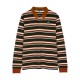 дамски,блузи,с,яка,мъжки,блузи,с,яка,santa,cruz,cera,long,sleeve,polo,multicolor,(purple,haze,stripe)
