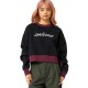 блуза,дамски,блузи,santa,cruz,flourish,strip,crew,sweatshirt,black,(black)
