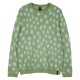блуза,мъжки,пуловери,santa,cruz,jaguar,knit,crew,sweatshirt,green,(moon,rock)