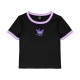 тениска,мъжки,тениски,дамски,тениски,santa,cruz,night,critter,mini,short,sleeve,t,shirt,black,(dark,cherry)