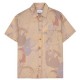 риза,с,къс,ръкав,дамски,ризи,мъжки,ризи,makia,marble,short,sleeve,shirt,beige,(khaki)