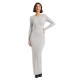 рокля,дамски,поли,и,рокли,lee,112371663,long,sleeve,long,dress,grey,heather