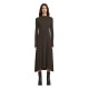 рокля,дамски,поли,и,рокли,g,star,drape,long,sleeve,midi,dress,brown,(ganache)