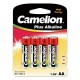 батерии,camelion,lr06,alkaline,battery,4,units,clear,(metallic)