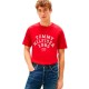 тениска,мъжки,тениски,дамски,тениски,tommy,hilfiger,arch,short,sleeve,t,shirt,red,(medium,red)