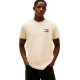 тениска,мъжки,тениски,tommy,jeans,dm0dm20740,short,sleeve,t,shirt,beige,(gulf,sand)
