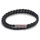 бижутерия,hugo,50552596,bracelet,silver,(black)