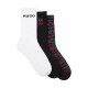 чорапи,мъжки,чорапи,hugo,valentine,10276018,crew,socks,3,pairs,white,black,(open,miscellaneous)