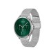 часовник,часовници,hugo,1530409,43,mm,watch,silver,green,mineral
