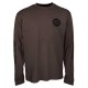 тениска,мъжки,тениски,дамски,тениски,santa,cruz,contra,dot,mono,long,sleeve,t,shirt,brown,(black)