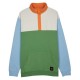 блуза,мъжки,пуловери,santa,cruz,crew,classic,dot,label,quarter,sweatshirt,multicolor,(apple,multicolor)