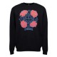 рокля,мъжки,пуловери,дамски,пуловери,santa,cruz,crew,dressen,roses,knit,sweater,black,(black)
