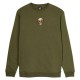 рокля,мъжки,пуловери,santa,cruz,crew,dressen,skull,dot,front,sweatshirt,green,(sea,kelp)