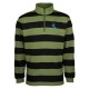 блуза,мъжки,пуловери,santa,cruz,crew,mini,screaming,hand,half,zip,sweatshirt,green,(dill,green)