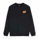 карирана,риза,мъжки,пуловери,santa,cruz,crew,oval,check,flame,sweatshirt,black,(black)