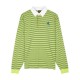 дамски,блузи,с,яка,мъжки,блузи,с,яка,santa,cruz,mini,hand,long,sleeve,polo,green,(matcha,stripe)