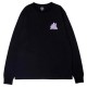 тениска,дамски,тениски,santa,cruz,not,a,dot,long,sleeve,t,shirt,black,(black)