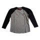 тениска,мъжки,тениски,дамски,тениски,santa,cruz,opus,dot,baseball,long,sleeve,t,shirt,grey,(black,dark,heather)