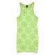 рокля,дамски,поли,и,рокли,santa,cruz,strip,racer,sleeveless,dress,green,(green,flowers)