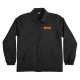 яке,мъжки,якета,дамски,якета,и,палта,santa,cruz,thrasher,flame,dot,coach,jacket,black,(black)