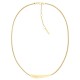 бижутерия,calvin,klein,elongated,drops,necklace,gold