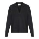 блуза,дамски,пуловери,дамски,плетени,дрехи,redgreen,karla,short,sleeve,sweater,black