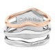 бижутерия,calvin,klein,35000651,ring,silver,rose,gold