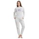 пижама,дамски,пижами,pompea,avignon,pyjama,white,(latte)