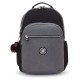раница,раници,kipling,seoul,lap,27l,backpack,grey,(space,black,bl)