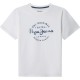 тениска,мъжки,тениски,дамски,тениски,pepe,jeans,beckett,short,sleeve,t,shirt,white,(white)
