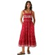рокля,дамски,поли,и,рокли,pepe,jeans,celia,sleeveless,long,dress,red,(royal,red)