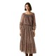 рокля,дамски,поли,и,рокли,pepe,jeans,dorotea,long,sleeve,midi,dress,brown,(earth,brown)