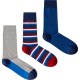 чорапи,мъжки,чорапи,дамски,чорапи,pepe,jeans,pmu300010,long,socks,3,pairs,blue,grey,(regal,blue)