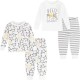 пижама,детски,пижами,huggies,clothes,snug,fit,long,sleeve,pyjama,2,units,white,(snow,white)