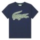 детска,тениска,мъжки,тениски,дамски,тениски,lacoste,kids,multi,croco,short,sleeve,t,shirt,blue,(marine)