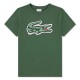 детска,тениска,мъжки,тениски,дамски,тениски,lacoste,kids,puff,short,sleeve,t,shirt,green,(vert)