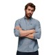 риза,с,дълъг,ръкав,мъжки,ризи,superdry,cotton,oxford,long,sleeve,shirt,refurbished,indigo,chambray