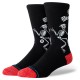 чорапи,мъжки,чорапи,stance,skelly,dancing,crew,socks,black