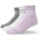 чорапи,мъжки,чорапи,дамски,чорапи,stance,vital,quarter,socks,3,pairs,multicolor,(purple)