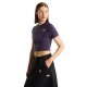 тениска,мъжки,тениски,дамски,тениски,the,north,face,esential,cropped,short,sleeve,t,shirt,purple,(endless,dusk)