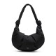 чанта,всички,чанти,got,bag,pleat,moon,large,monochrome,bag,black,(black)