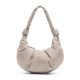 чанта,всички,чанти,got,bag,pleat,moon,large,monochrome,bag,beige,(scallop)