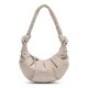 чанта,всички,чанти,got,bag,pleat,moon,small,monochrome,bag,beige,(scallop)