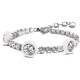 бижутерия,ops,objects,wonder,3,stone,bracelet,white