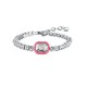 бижутерия,ops,objects,wonder,single,stone,rectangular,bracelet,fuchsia