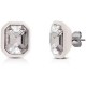 бижутерия,ops,objects,wonder,single,stone,rectangular,earrings,grey