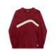 блуза,мъжки,пуловери,vans,sidestripe,blocks,sweater,red,(garnet)
